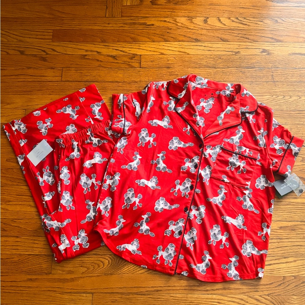 Kate Spade Poodle Pajama Set - Picture 2 of 7